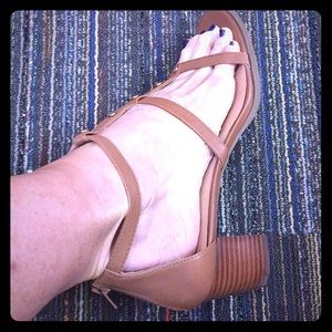 Jack Rogers scrappy sandals. Worn twice. Leather